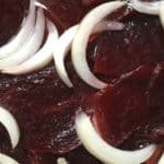 Ensalada de remolacha en vinagre