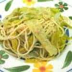 Spaghetti with vegetables