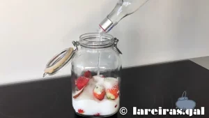 Licor de fresa