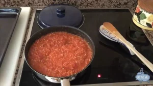 Merluza al horno con jamón