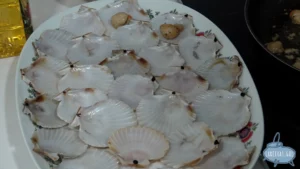 Volandeiras a la plancha