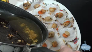 Volandeiras a la plancha