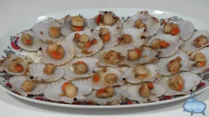 Volandeiras a la plancha